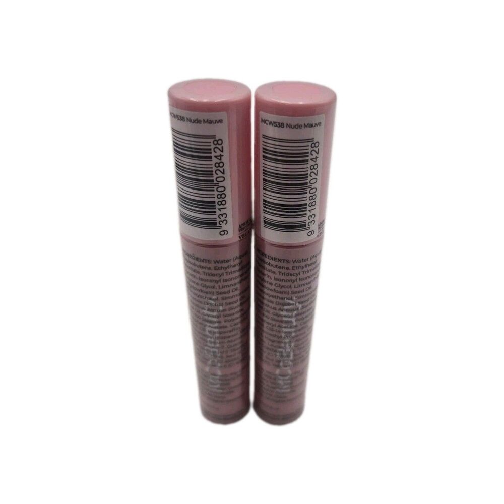Mcobeauty Dream Lip Tint Hydrating Gel (Nude Mauve)~New~2 Pack